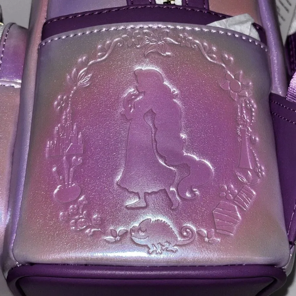 Loungefly Disney Rapunzel Birthday Cake Mini Backpack Tangled Princess NWT